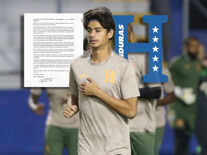 Vandenbroucke tomó la decisión de apartarse de la Selección de Honduras.