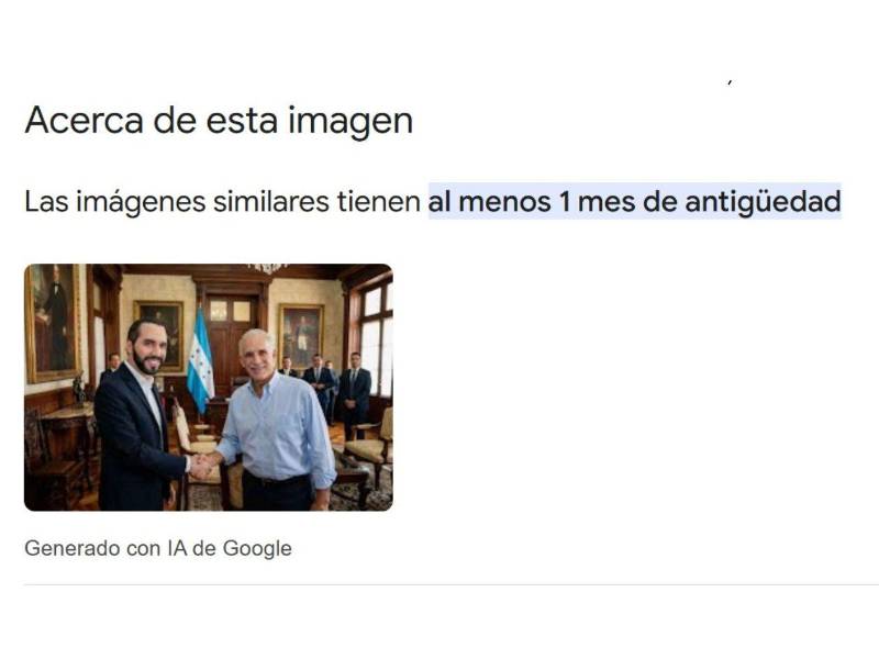 Captura de pantalla a la sección de acerca de esta imagen en Google.