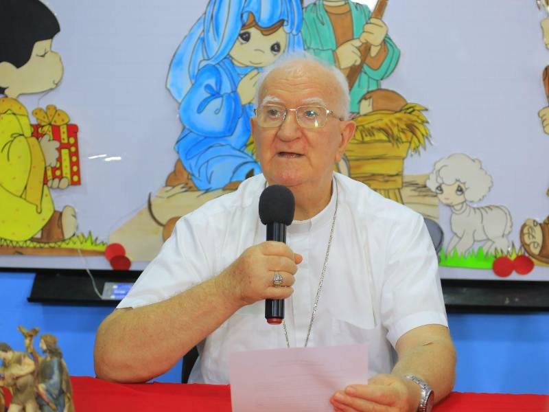 El arzobispo de San Pedro Sula, monseñor Michael Lenihan, llamó a fortalecer la fe y construir una sociedad justa, en paz y fraternidad, inspirada en el mensaje cristiano de la Navidad.
