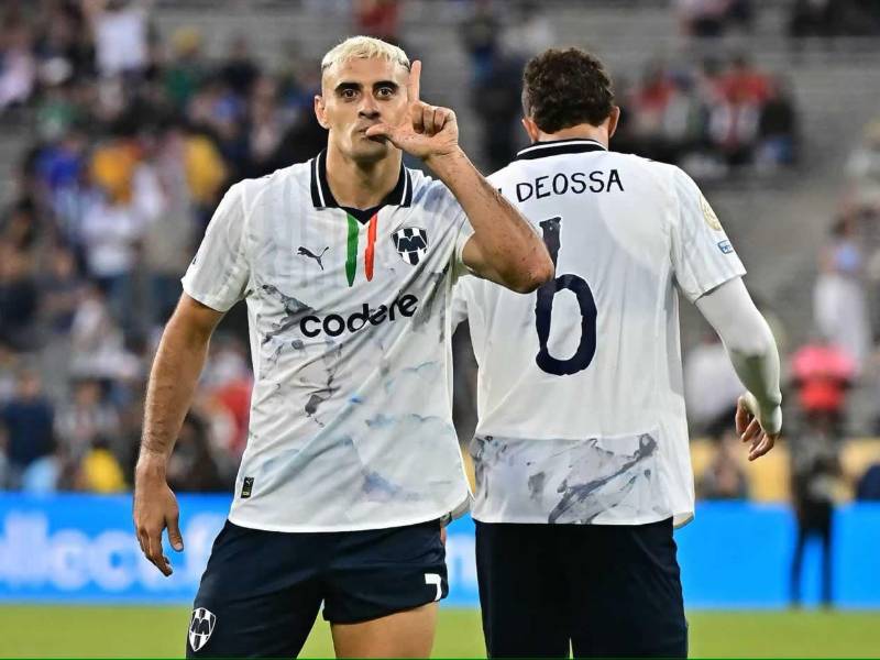 Germán Berterame fue la figura del Monterrey con un doblete para la clasificación.