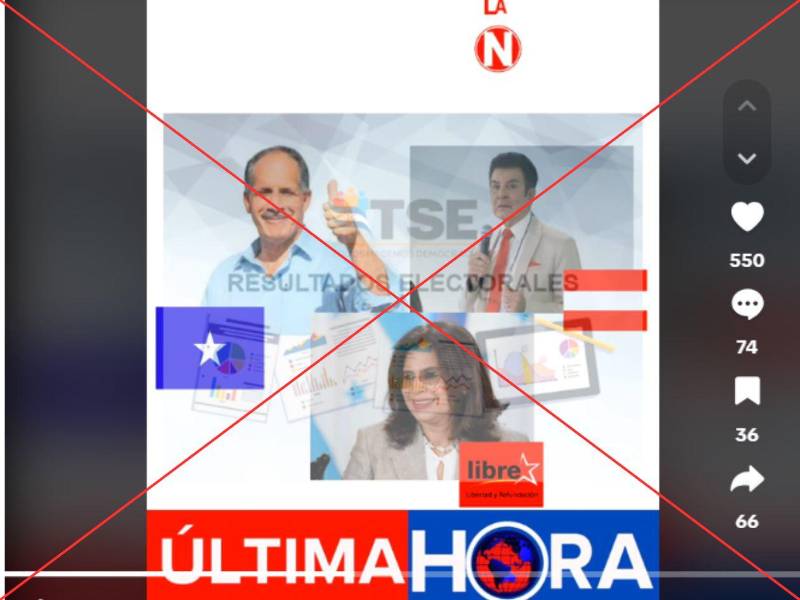 Captura de pantalla a una publicación de TikTok hecha el 3 de marzo de 2025.