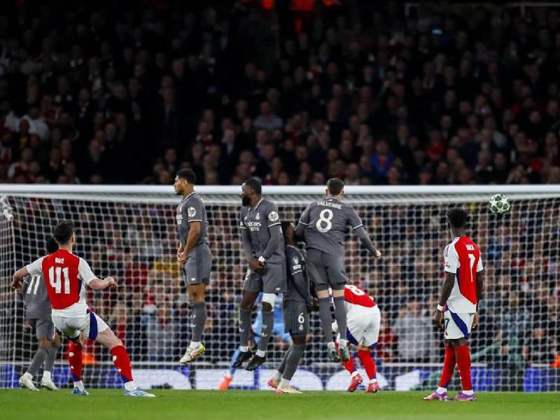 Arsenal humilla al Real Madrid y lo pone contra las cuerdas en Champions