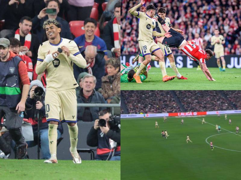 Barcelona gana con drama: golazo de Lamine, polémica arbitral y figura Joan García