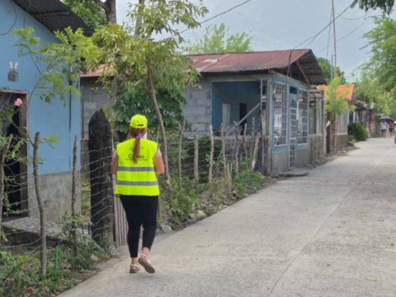 A pesar del incumplimiento del INE, el personal del censo poblacional en Atlántida se ha movilizado a ejecutar sus labor, pero este lunes han paralizado su función.