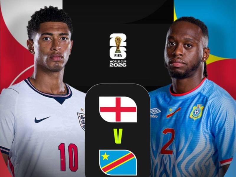Inglaterra vs RD Congo, EN VIVO 16avos del Mundial 2026: hora y dónde ver