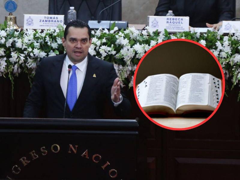 El presidente del Congreso Nacional, Tomás Zambrano, se refirió a una propuesta orientada a fortalecer la educación en valores en el sistema educativo hondureño, la cual contempla la lectura de la Biblia en los centros educativos, en coordinación con la iglesia católica y evangélica.