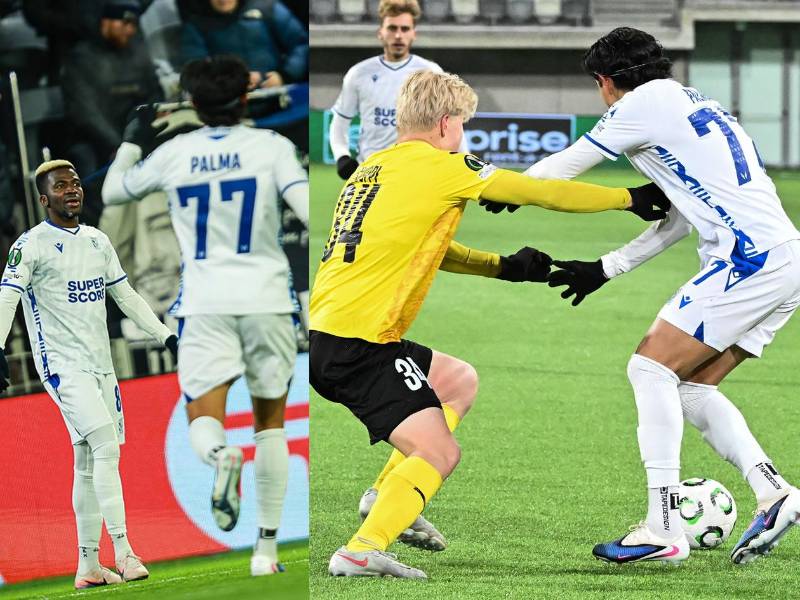 Luis Palma fue titular en la victoria del Lech Poznan contra el KuPS Kuopio de Finlandia en la Conference League.