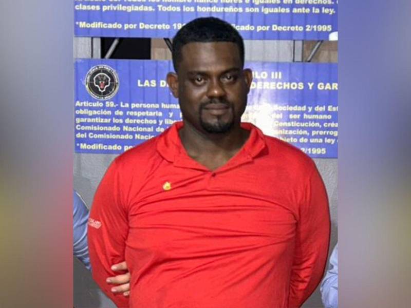 El detenido tiene un amplio historial de detenciones.