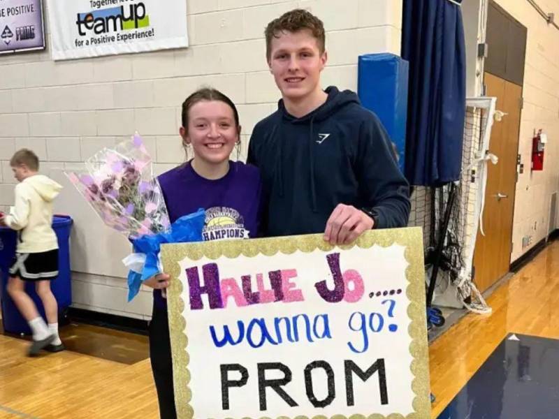 Hallie Helgeson y Brady Heiling murieron en el accidente.