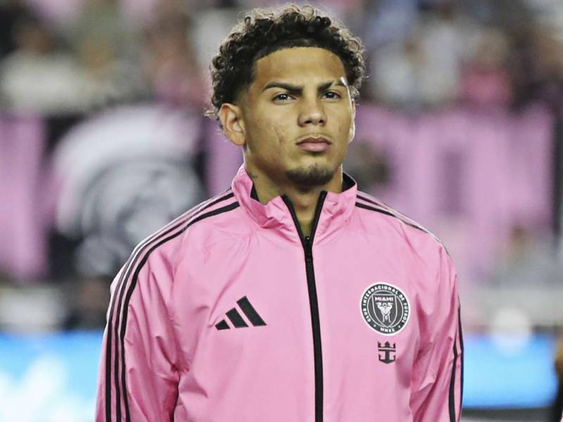 David Ruiz, jugador del Inter Miami.