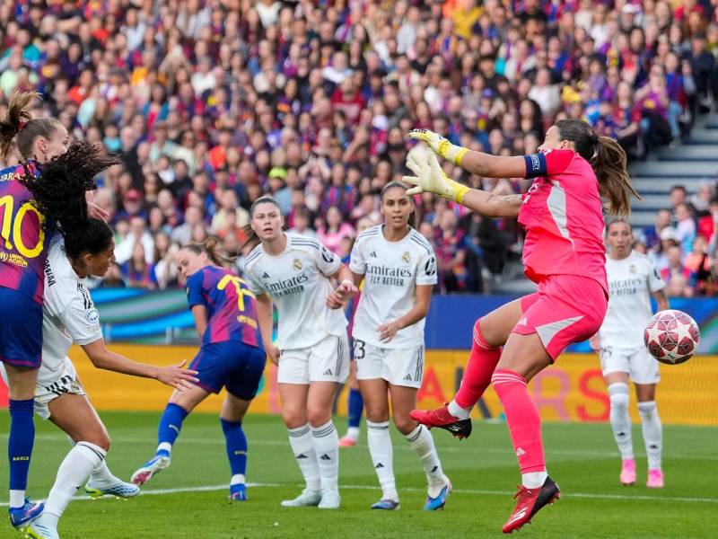 Barcelona femenino humilla y elimina al Real Madrid con global de 12-1
