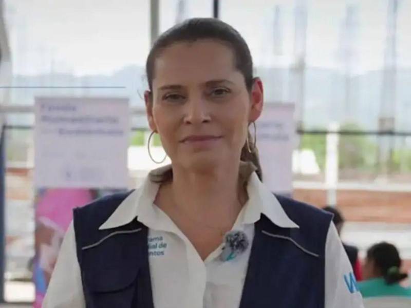 Lena Savelli, directora regional del Programa Mundial de Alimentos de la ONU.