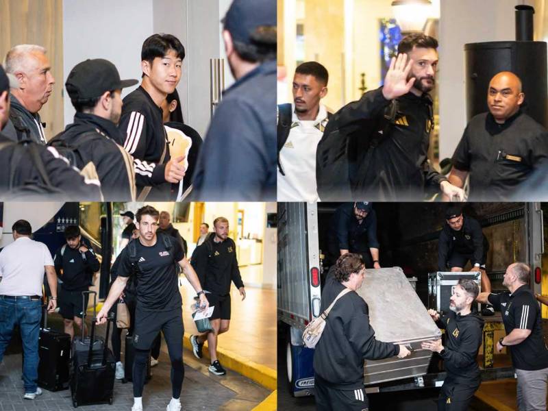 Los Angeles FC llega a Honduras con sus estrellas: el gesto de Heung-min Son