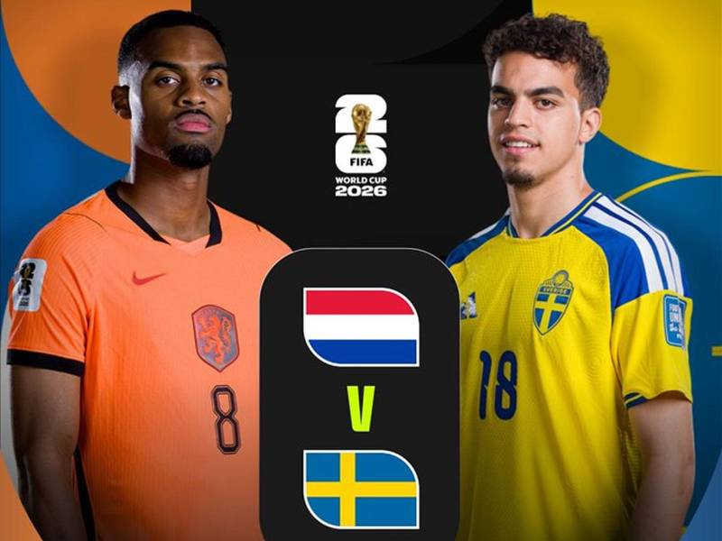 Países Bajos y Suecia se miden por la jornada 2 del Grupo F del Mundial 2026.