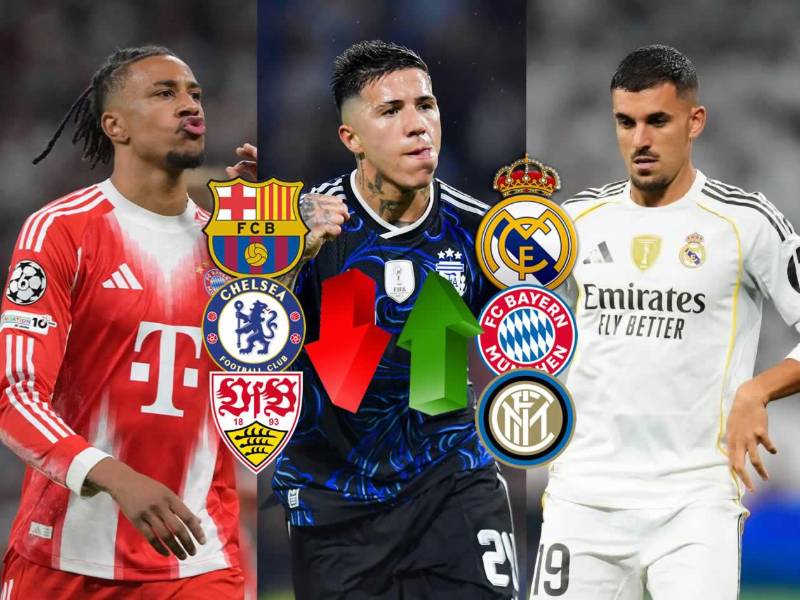 Los últimos movimientos del mercado de fichajes de Europa con el Real Madrid como protagonista.