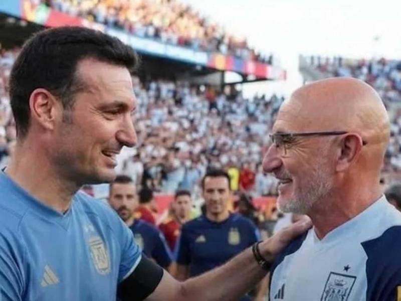 Luis de la Fuente contra Lionel Scaloni: maestro y alumno se enfrentan en la final del Mundial 2026.
