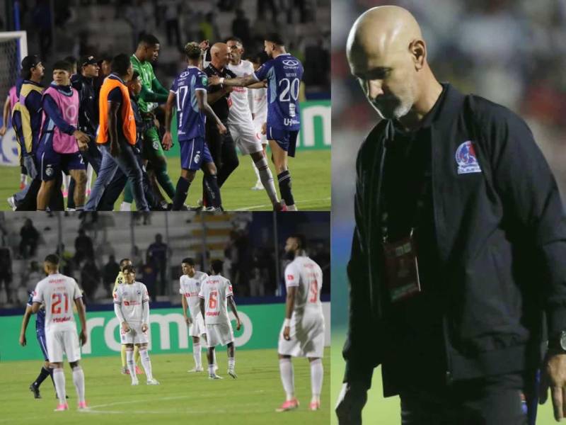 Las imágenes de la eliminación del Olimpia tras empatar (2-2) contra el Cartaginés en la vuelta de las semifinales de la Copa Centroamericana 2026 de la Concacaf.