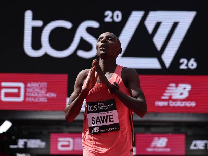 ¡Imparable! Sabastian Sawe impone nuevo récord mundial de maratón