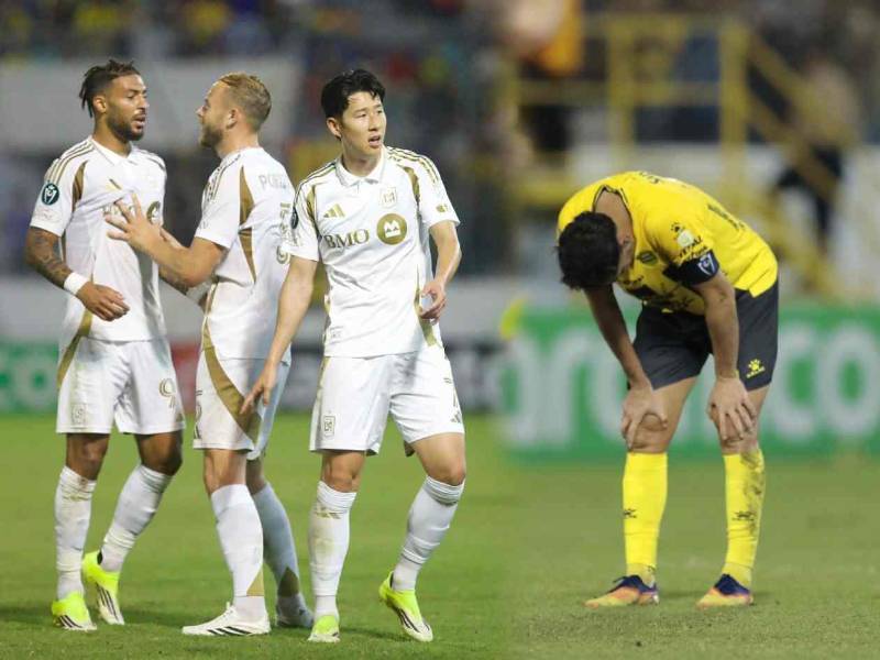 Los Aurinegros fueron aplastados por LAFC en San Pedro Sula.