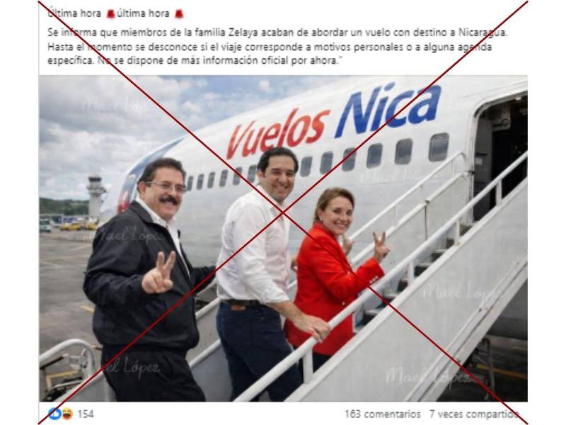 Captura de pantalla a una publicación de Facebook hecha el 30 de enero de 2026.