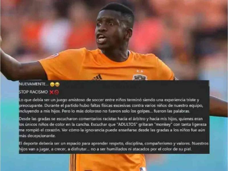 Esposa de Boniek García denuncia insultos racistas contra sus hijos en EUA