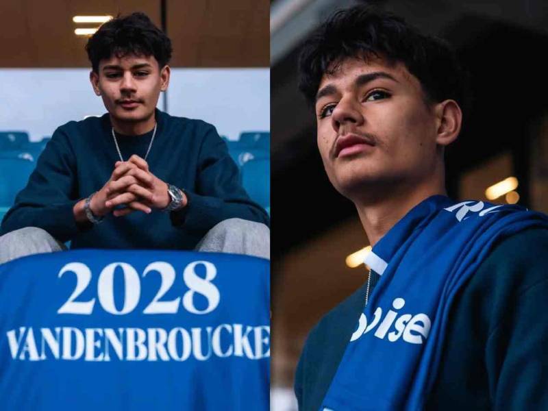 El talento con sangre catracha sigue resaltando y este fin de semana, uno de ellos firmó su primer contrato como profesional en un histórico club de Europa.