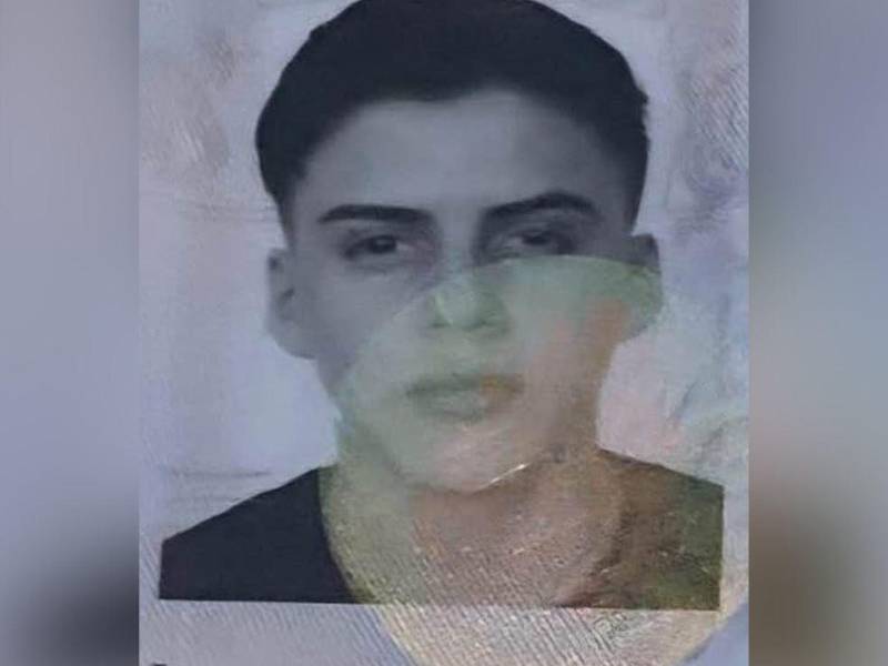 Fotografía en vida de Luis Fernando Lemus Amaya, de 23 años de edad.