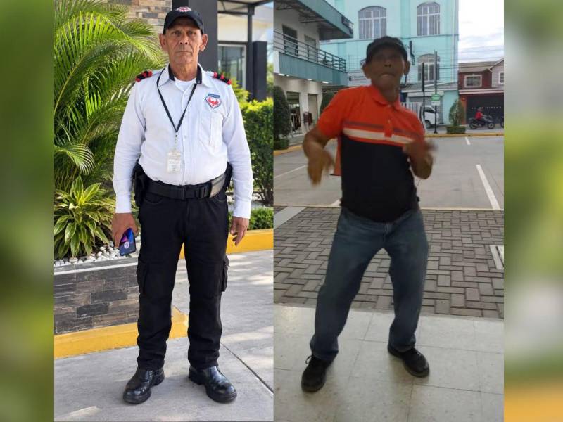 José María Pastrana, un adulto mayor que se ganaba la vida como guardia de seguridad y se hizo conocido en TikTok por sus videos bailando, es recordado con tristeza por habitantes de Comayagua, en la zona central de Honduras, tras su fallecimiento mientras trabajaba.