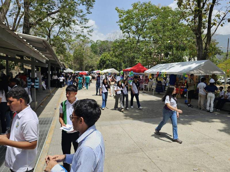 Estudiantes de Unah-Cortés.