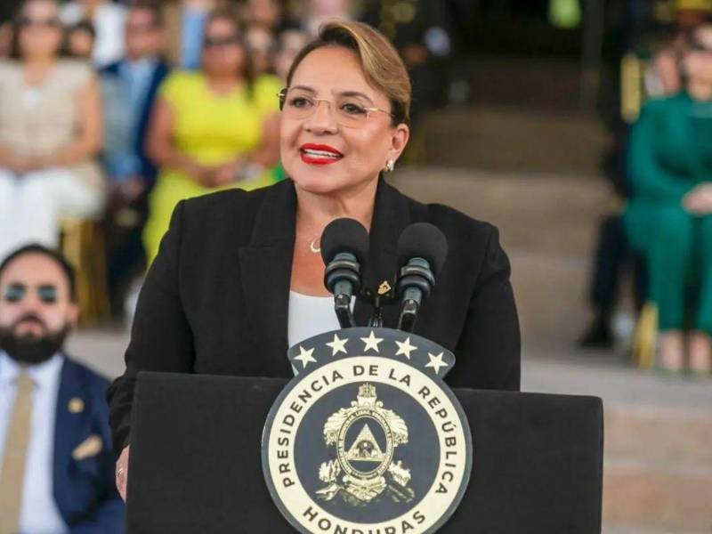 Xiomara Castro, presidenta de Honduras