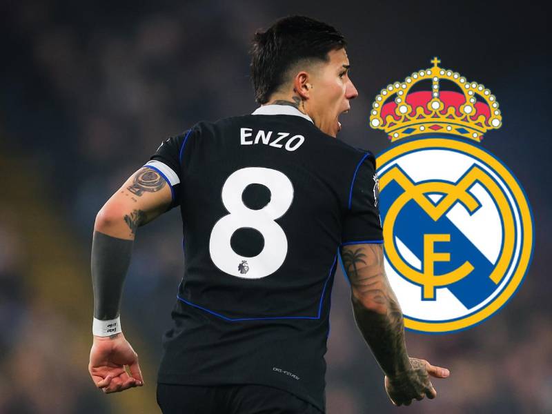 Enzo Fernández es uno de los jugadores que se ha mantenido en el radar del Real Madrid.