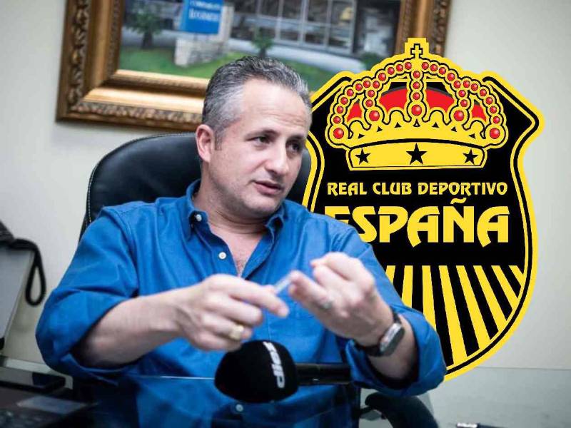 Elías Burbara, presidente del Real España, en entrevista con LA PRENSA.