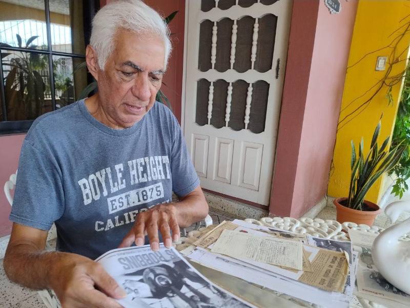 Armando Gochez, historiador de Los Robbins.