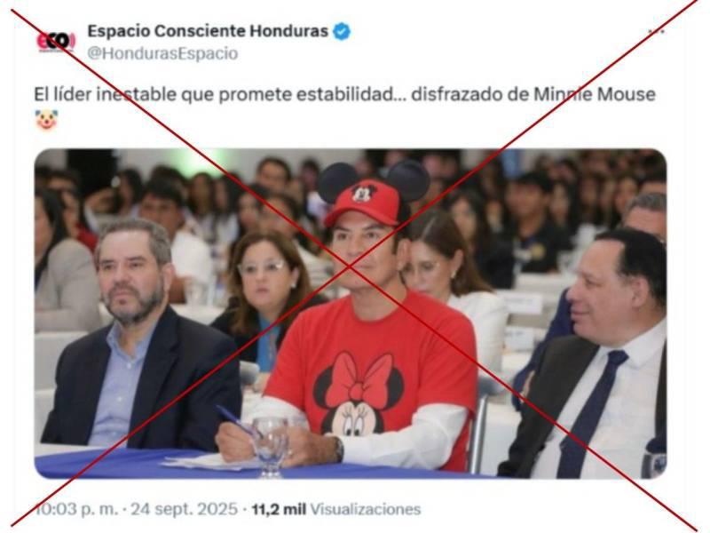 Captura de pantalla a una publicación en X hecha el 26 de septiembre de 2025.