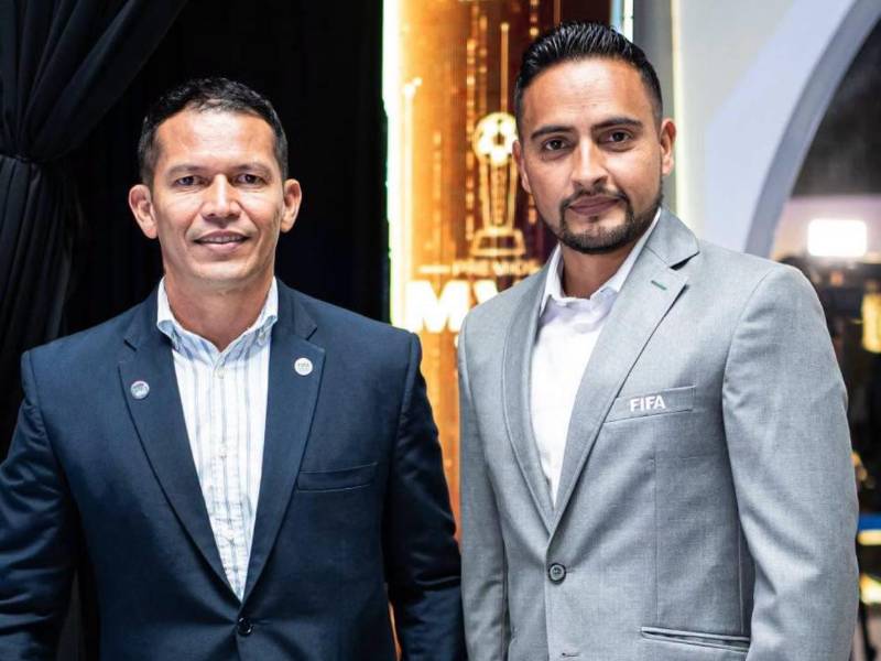 Said Martínez presente en la gala de los premios de la Liga Nacional.
