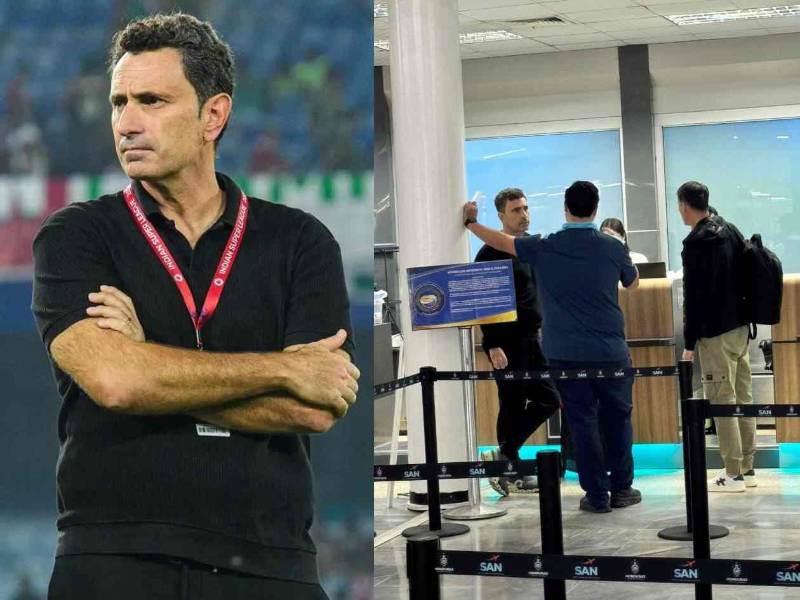 José Francisco Molina ya se encuentra en Honduras para asumir su cargo como entrenador de la Selección.