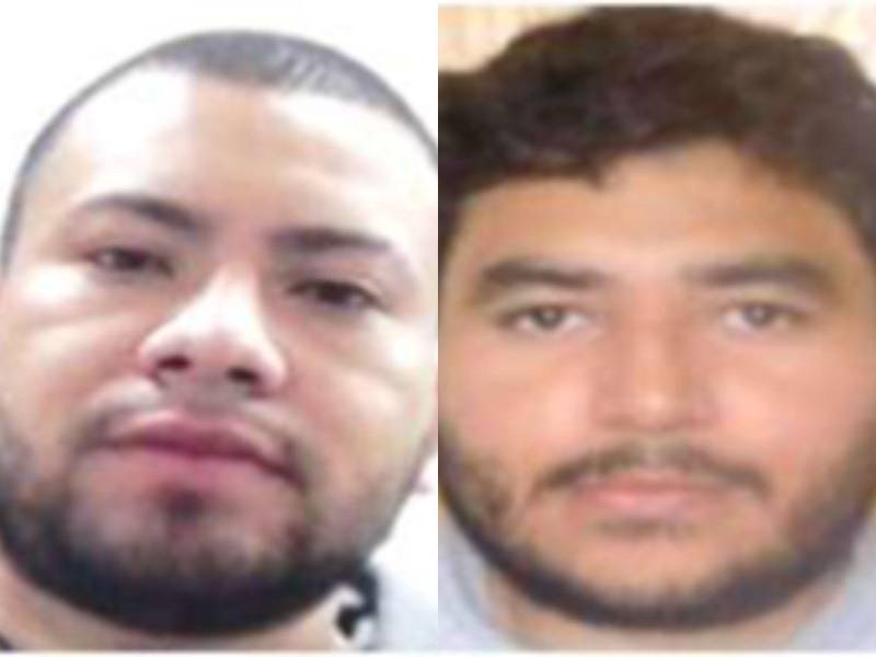 En la imagen aparecen Nerlin Jhonatan Perez-Amaya y Wilman Rodas Argueta.