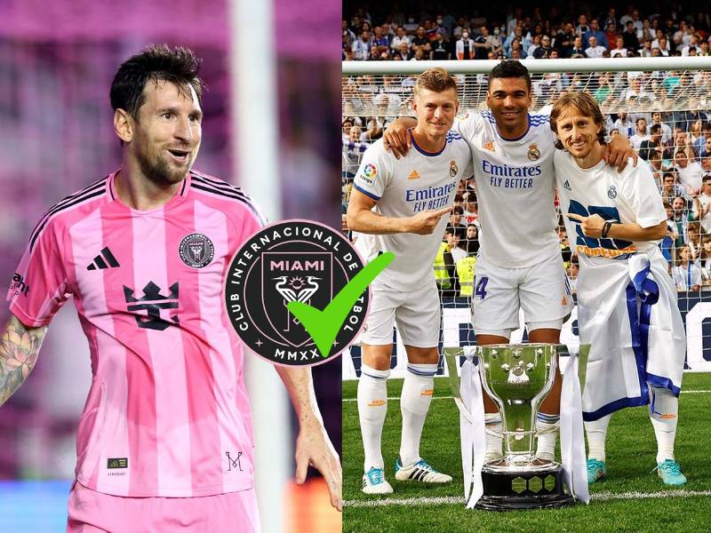 El Inter Miami de Messi ficha a una leyenda del Real Madrid.