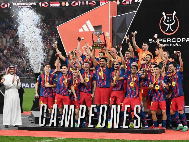 Barcelona y Real Madrid disputaron este domingo la final de la Supercopa de España.