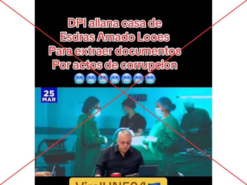 Captura de pantalla a una publicación de TikTok hecha el 26 de marzo de 2025.