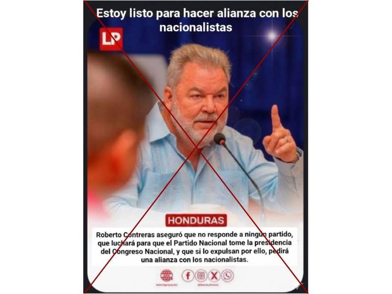 Captura de pantalla a una publicación de Facebook hecha el 8 de enero de 2026.