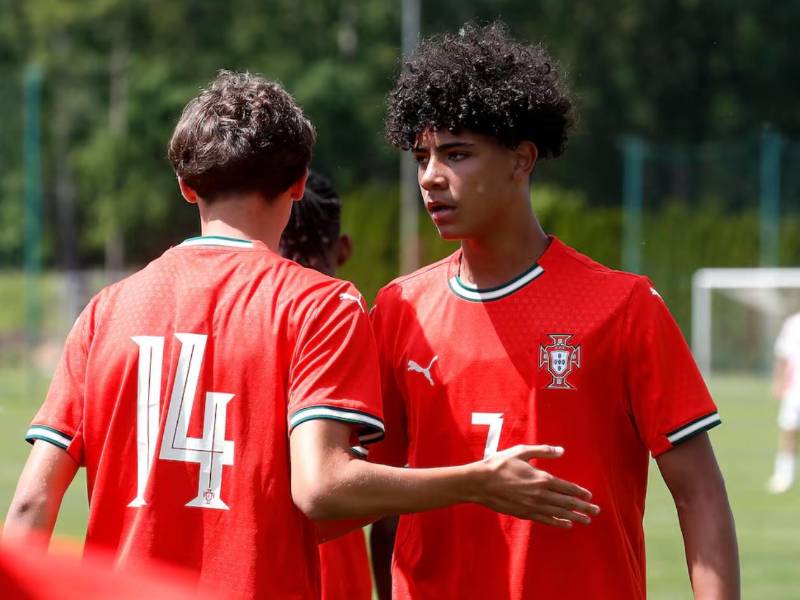 El hijo de Cristiano Ronaldo comienza a destacar en las selecciones de Portugal.