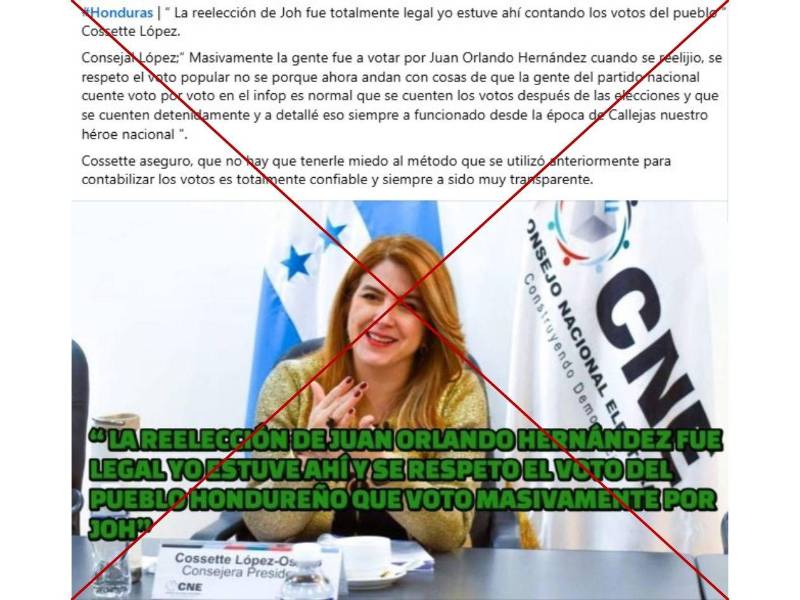 Captura de pantalla a una publicación de Facebook hecha el 14 de julio de 2025.