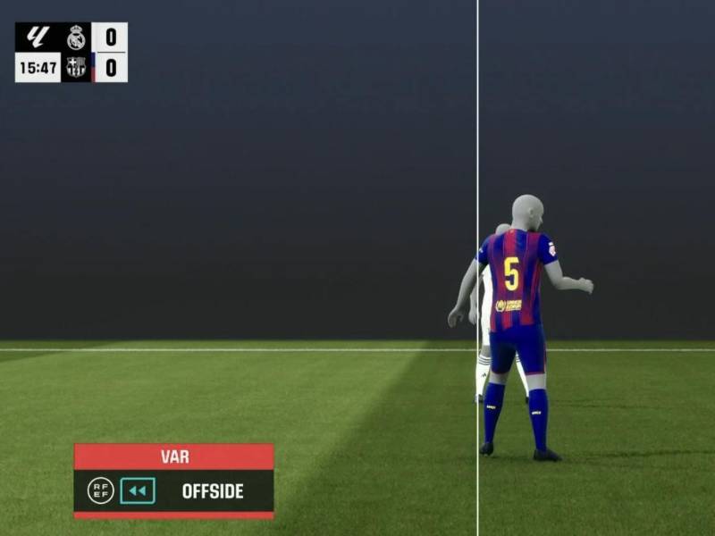 Se sancionó un polémico fuera de juego en el gol de Mbappé.