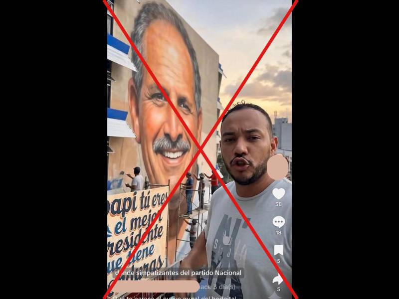 Captura de pantalla a una publicación de TikTok hecha el 5 de junio de 2026.