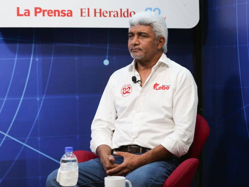 Germán Lobo durante su participación en Hablemos de Política.