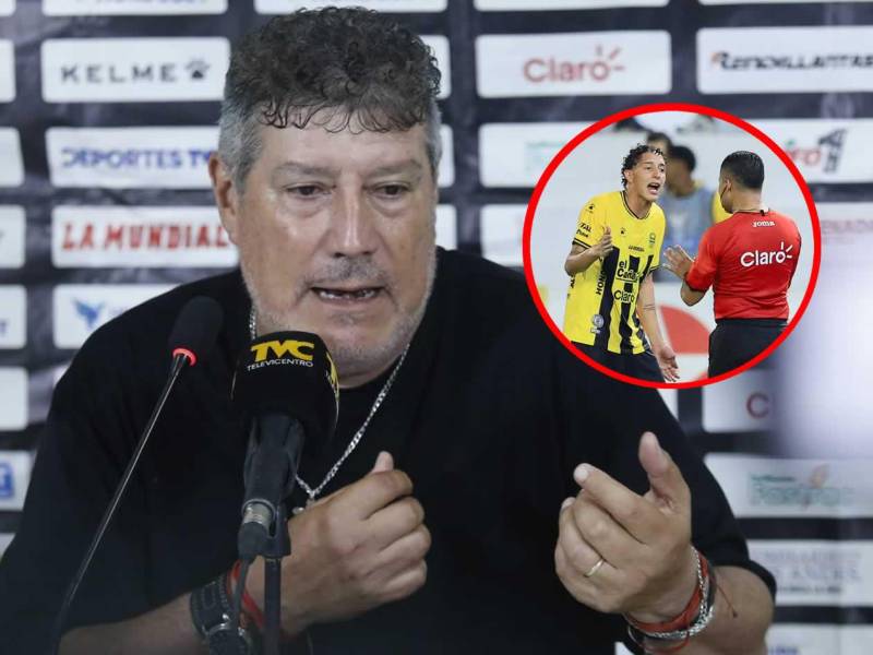 Hugo Viegas, asistente técnico del Real España, reveló lo que Nixon Cruz les dijo previo a la revisión en el FVS donde terminó siendo expulsado.