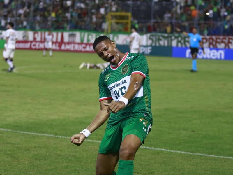Yairo Moreno cerró la goleada del Marathón ante Real Estelí.