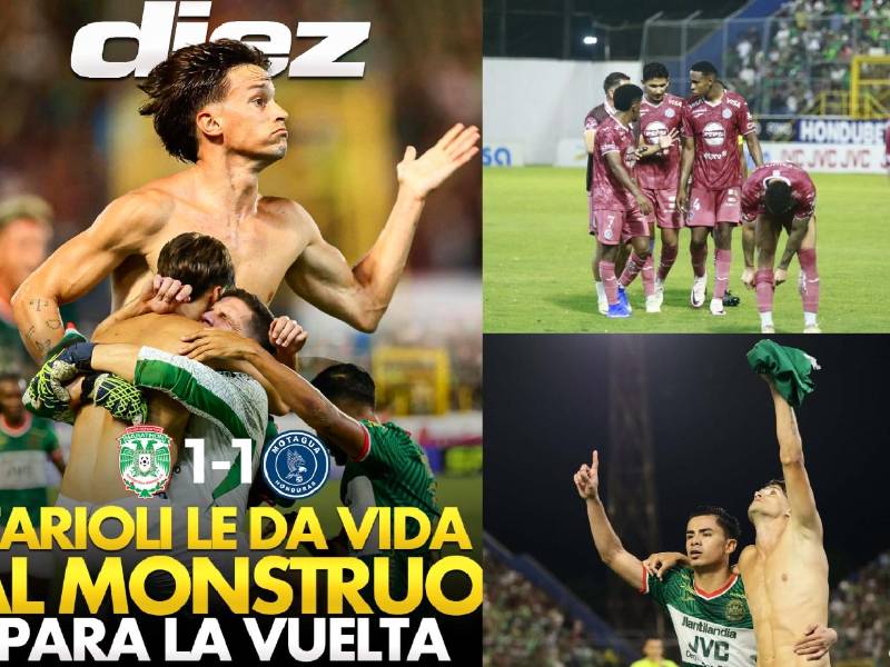 Marathón empató 1-1 ante Motagua en la primera batalla de la Gran Final del Clausura 2026: esto dicen en redes tras el partido.