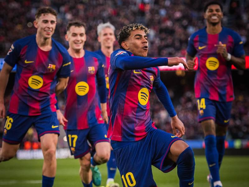 Lamine Yamal marcó un golazo para la victoria del Barcelona sobre el Mallorca.